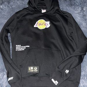 Aape x LA Lakers Collab Hoodie